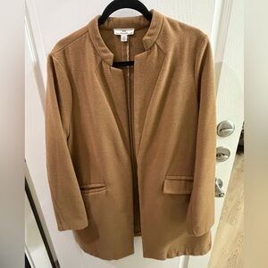 Cozy Halston Blazer in Size L. Camel Color
